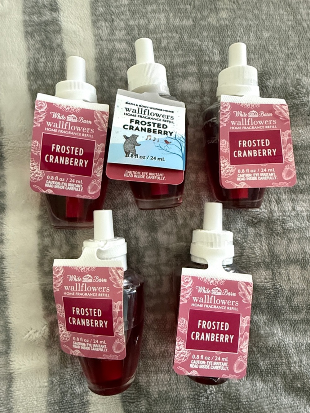 Bath & Body Works Frosted Cranberry Wallflowers Refills